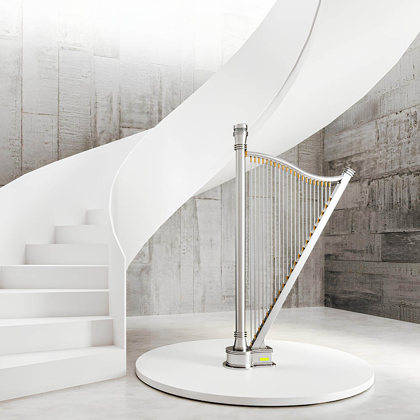 Carisa Adagio Termoarredo Verticale in Acciaio Inox Design Moderno Satinato Lucido