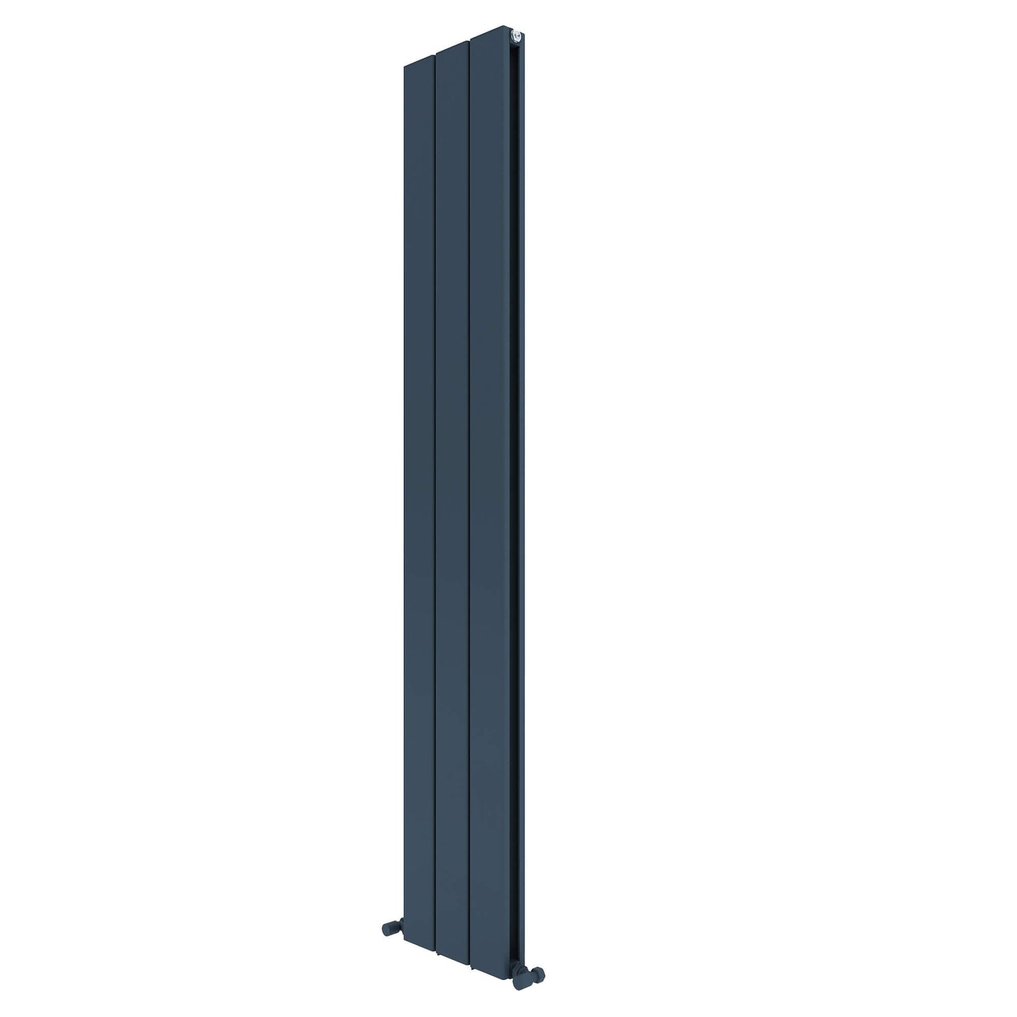 Carisa Angers Termoarredo Verticale in Alluminio Design Moderno Antracite 