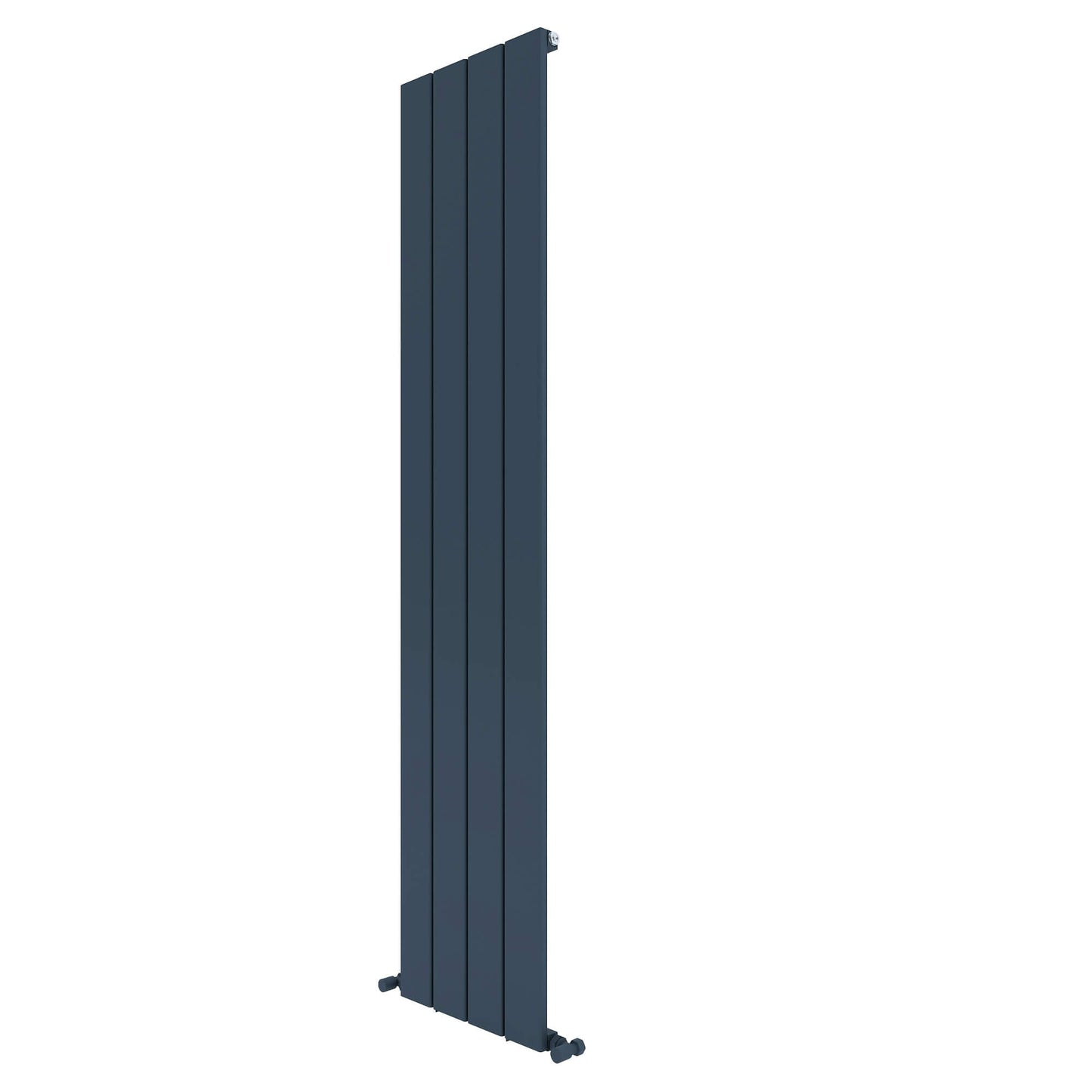 Carisa Angers Termoarredo Verticale in Alluminio Design Moderno Antracite 