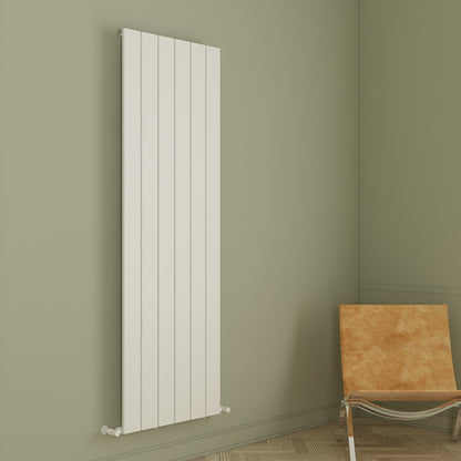 Carisa Angers Termoarredo Verticale in Alluminio Design Moderno Bianco 