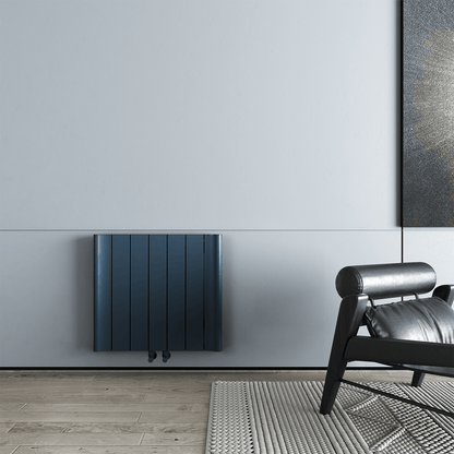 Termoarredo Orizzontale Carisa Burano in Alluminio Design Moderno Antracite 
