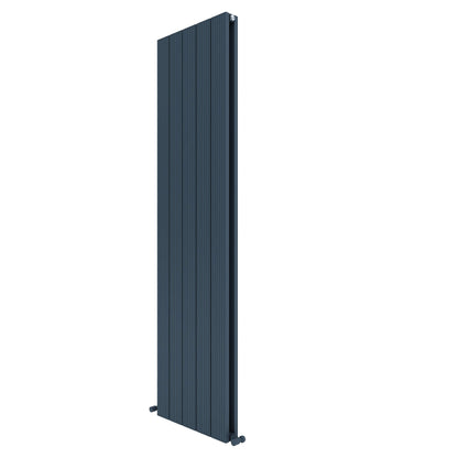 Radiatore verticale in alluminio Carisa Monza Design Moderno Antracite 