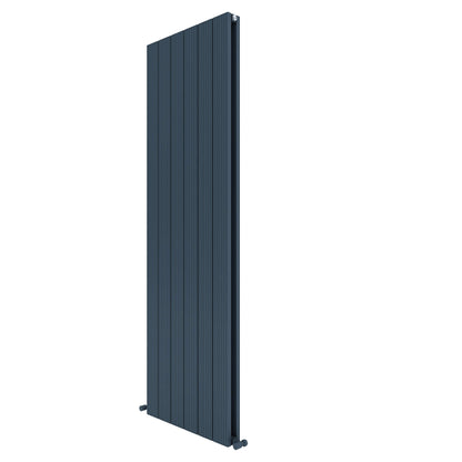 Radiatore verticale in alluminio Carisa Monza Design Moderno Antracite 
