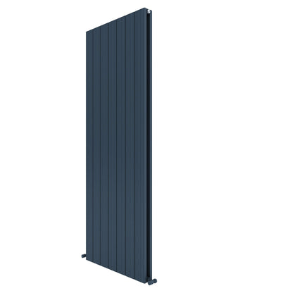 Radiatore verticale in alluminio Carisa Monza Design Moderno Antracite 