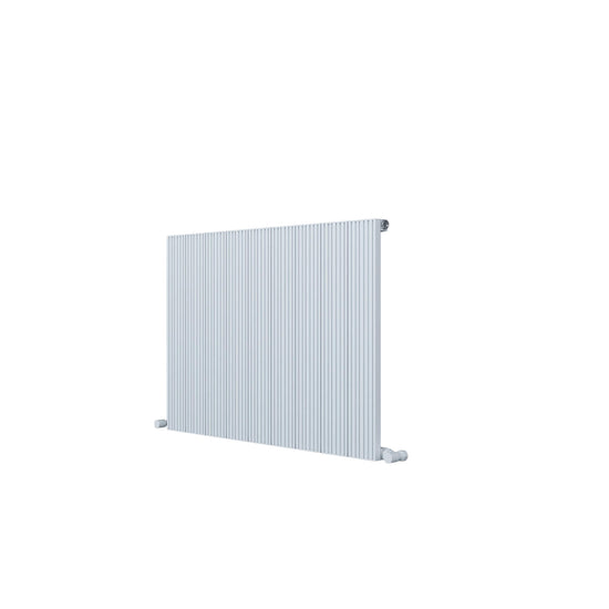 Radiatore in alluminio orizzontale Carisa Monza Design moderno Bianco HB Mid