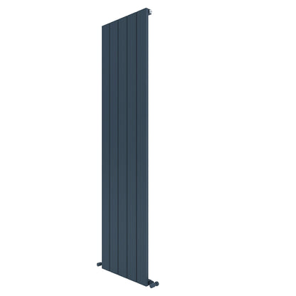 Radiatore verticale in alluminio Carisa Monza Design Moderno Antracite 