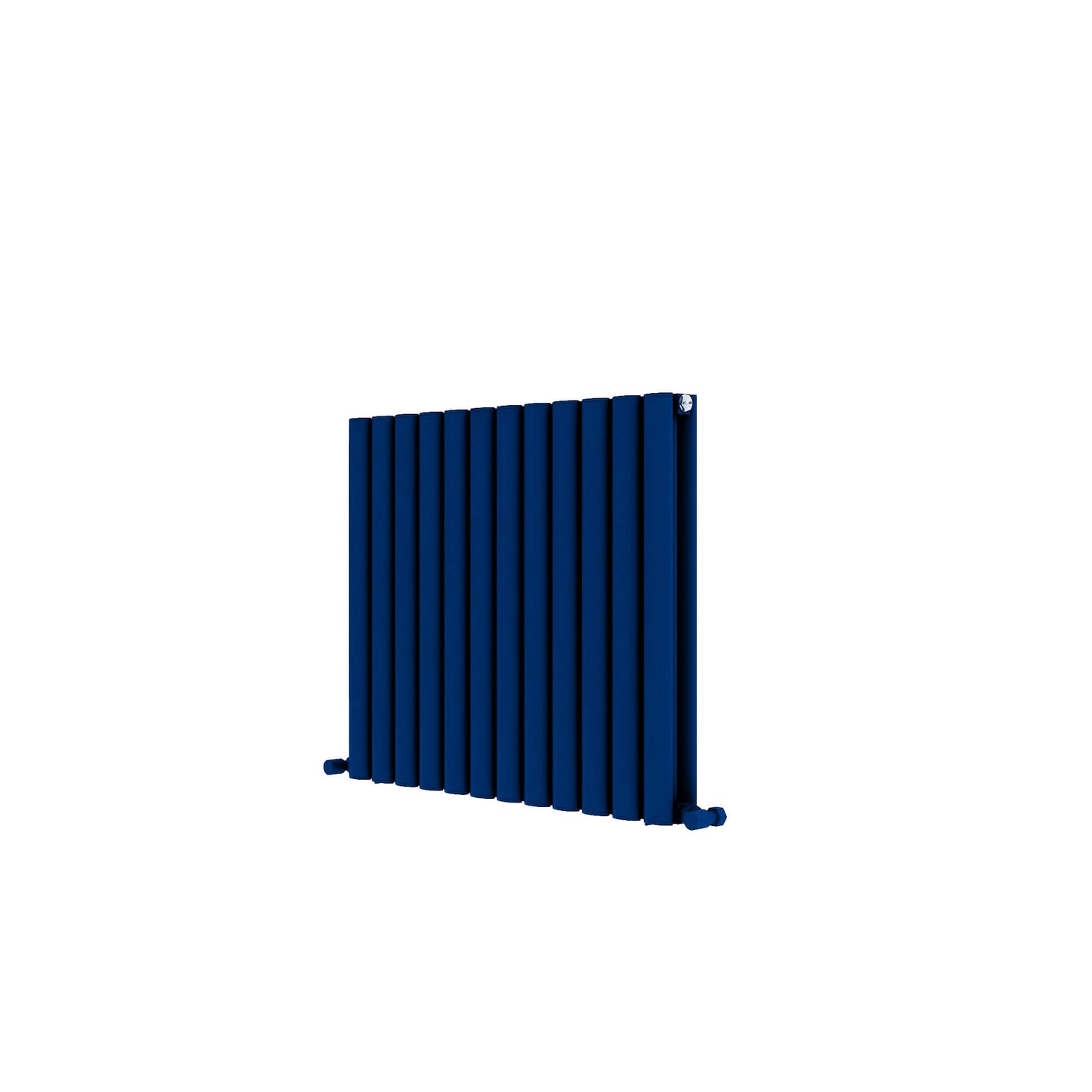 Termoarredo Orizzontale Carisa Tallis in Alluminio Design Moderno Blu Navy 