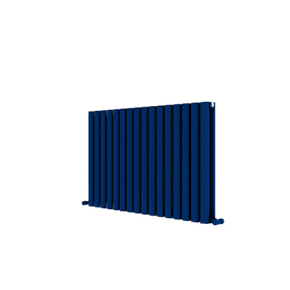 Termoarredo Orizzontale Carisa Tallis in Alluminio Design Moderno Blu Navy 