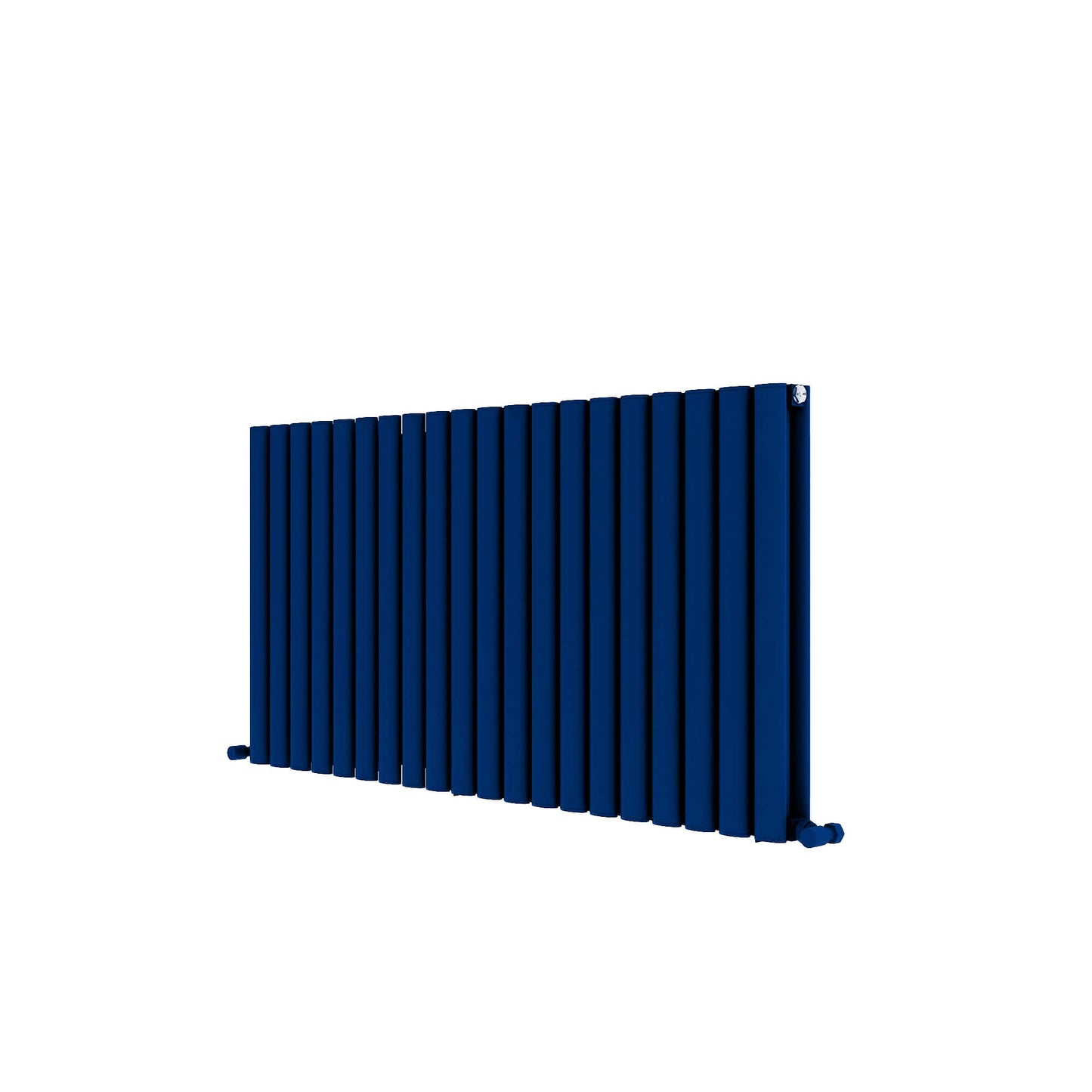 Termoarredo Orizzontale Carisa Tallis in Alluminio Design Moderno Blu Navy 