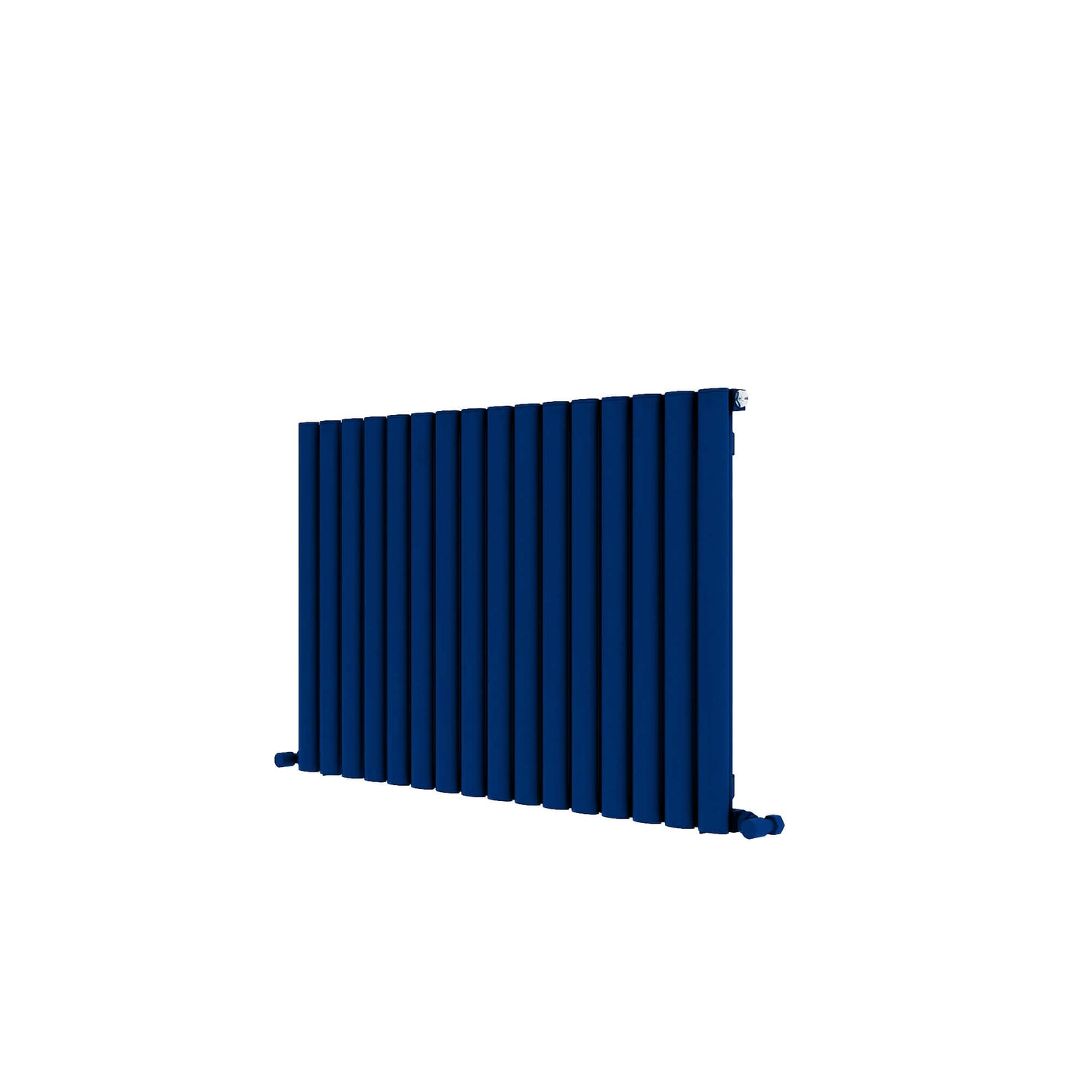 Termoarredo Orizzontale Carisa Tallis in Alluminio Design Moderno Blu Navy 