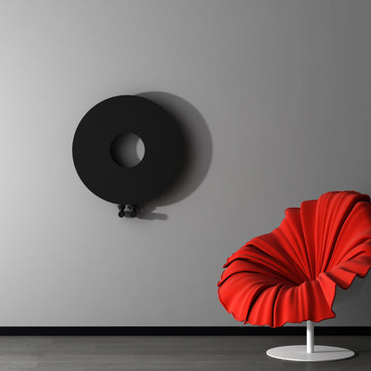 Carisa Rochester Slim Design Termoarredo in acciaio Design Moderno Nero 