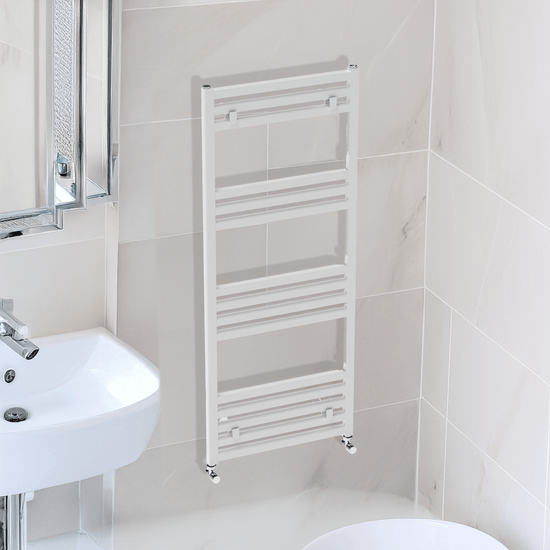 Scaldasalviette Carisa Fame in Alluminio Design Moderno Bianco 