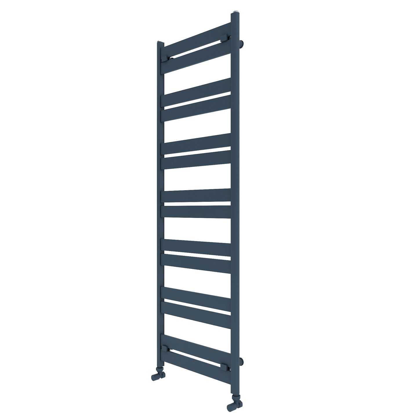Portasciugamani Carisa in Alluminio Linea Design Moderno Antracite 