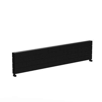 Carisa Nemo Double XL Termoarredo Orizzontale in Alluminio Design Moderno Nero 