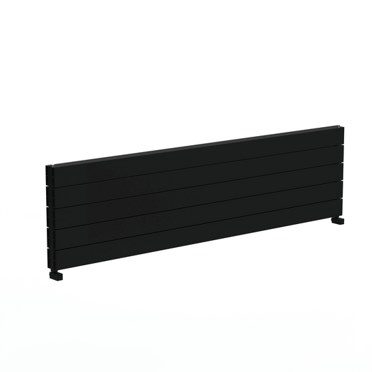 Carisa Nemo Double XL Termoarredo Orizzontale in Alluminio Design Moderno Nero 