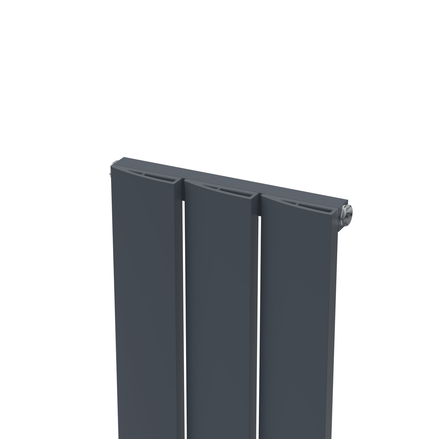 Carisa Step Termoarredo Verticale in Alluminio Design Moderno Antracite 