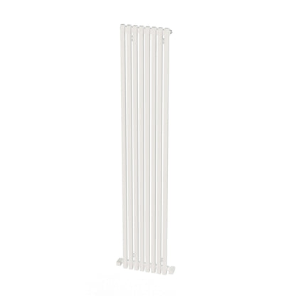 Radiatore verticale in alluminio Carisa Sophia Design Moderno Bianco 