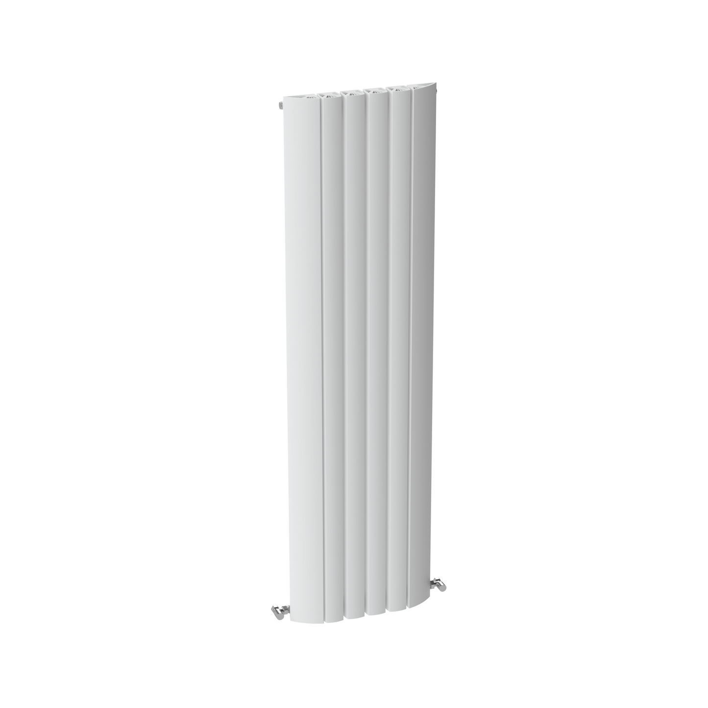 Carisa Gaia Termoarredo Verticale in Alluminio Design Moderno Bianco 