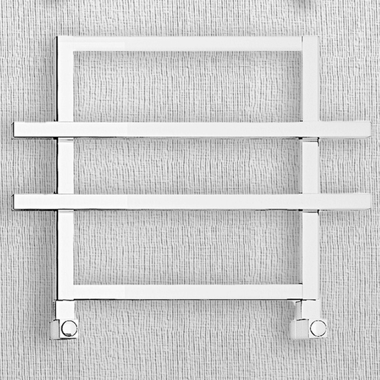Scaldasalviette Carisa Ajax in Alluminio Design Moderno Bianco 