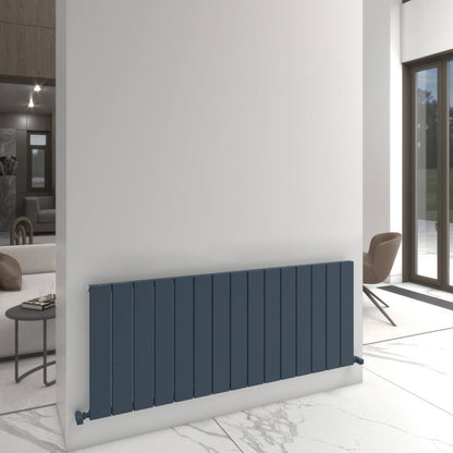 Carisa Angers Termoarredo Orizzontale in Alluminio Design Moderno Antracite 