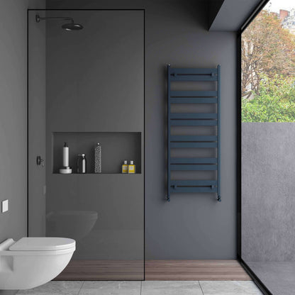 Portasciugamani Carisa in Alluminio Linea Design Moderno Antracite 