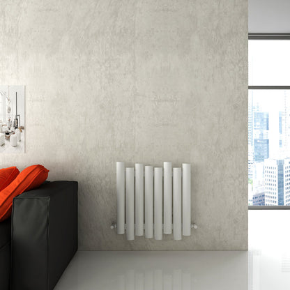 Termoarredo Orizzontale Carisa Motion in Alluminio Design Moderno Bianco 