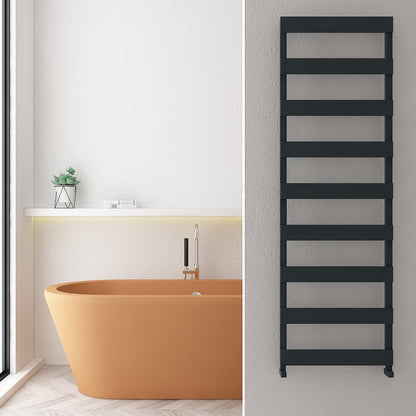 Scaldasalviette da Bagno in Alluminio Carisa Ninova Design Moderno Antracite 