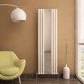Carisa Tallis Specchio Termoarredo Verticale in Alluminio Design Moderno Bianco 