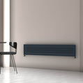 Termoarredo Orizzontale Carisa Tallis XL in Alluminio Design Moderno Antracite 