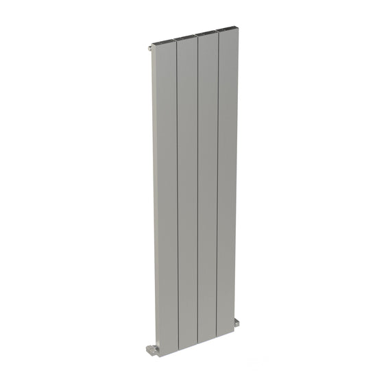Carisa Elvino Termoarredo Verticale in Alluminio Design Moderno Anodizzato Lucido 